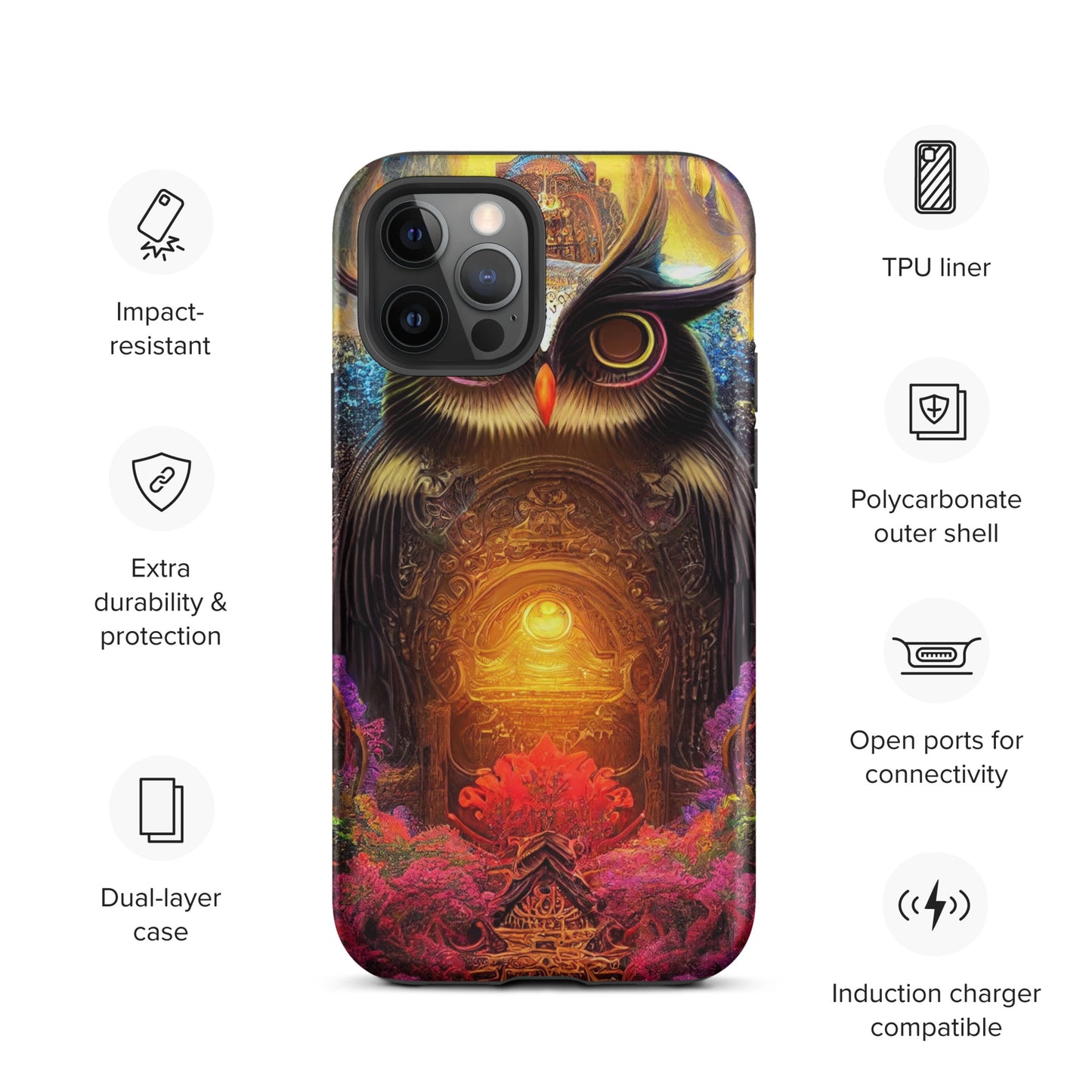 Owl Portal 1.0 Tough iPhone case