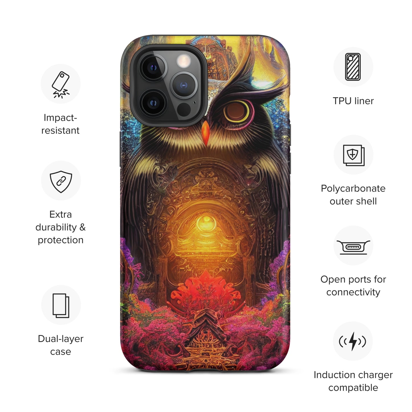 Owl Portal 1.0 Tough iPhone case