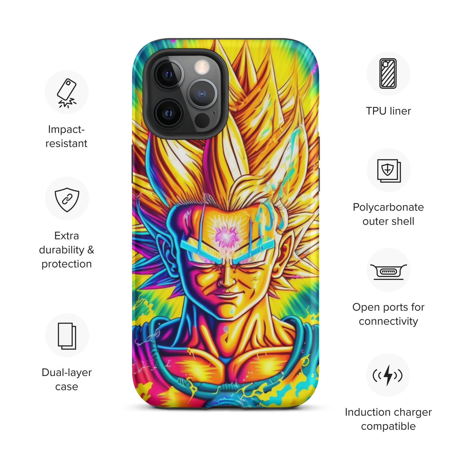 Super Saiyan Trip 1.0 Tough iPhone case
