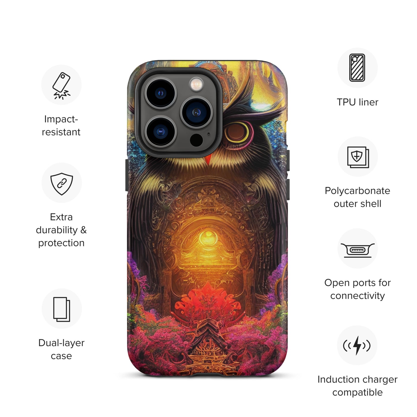 Owl Portal 1.0 Tough iPhone case