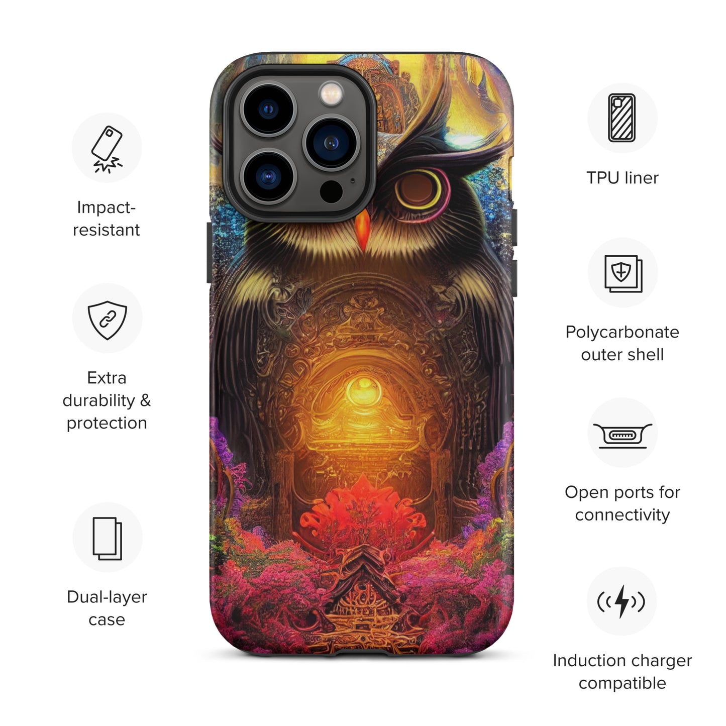 Owl Portal 1.0 Tough iPhone case