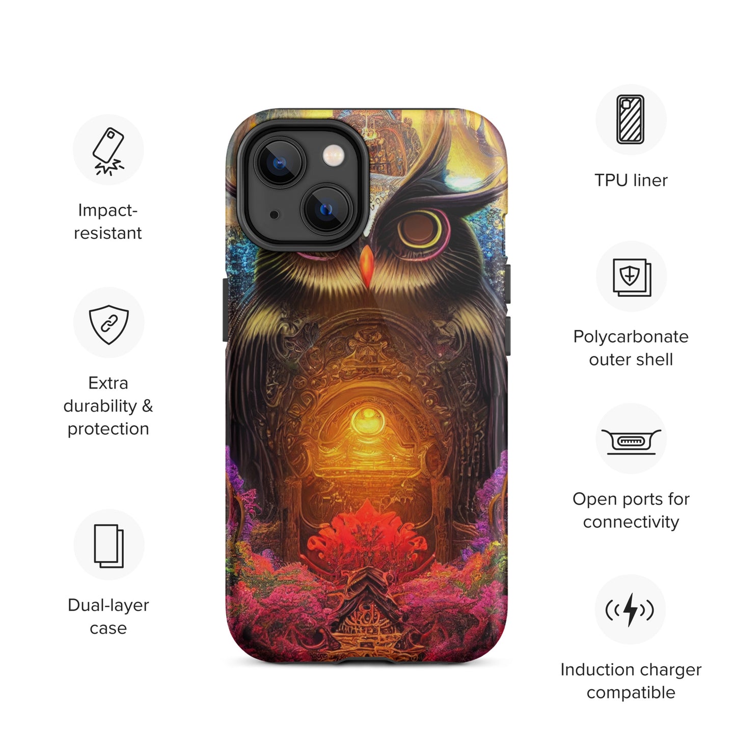 Owl Portal 1.0 Tough iPhone case