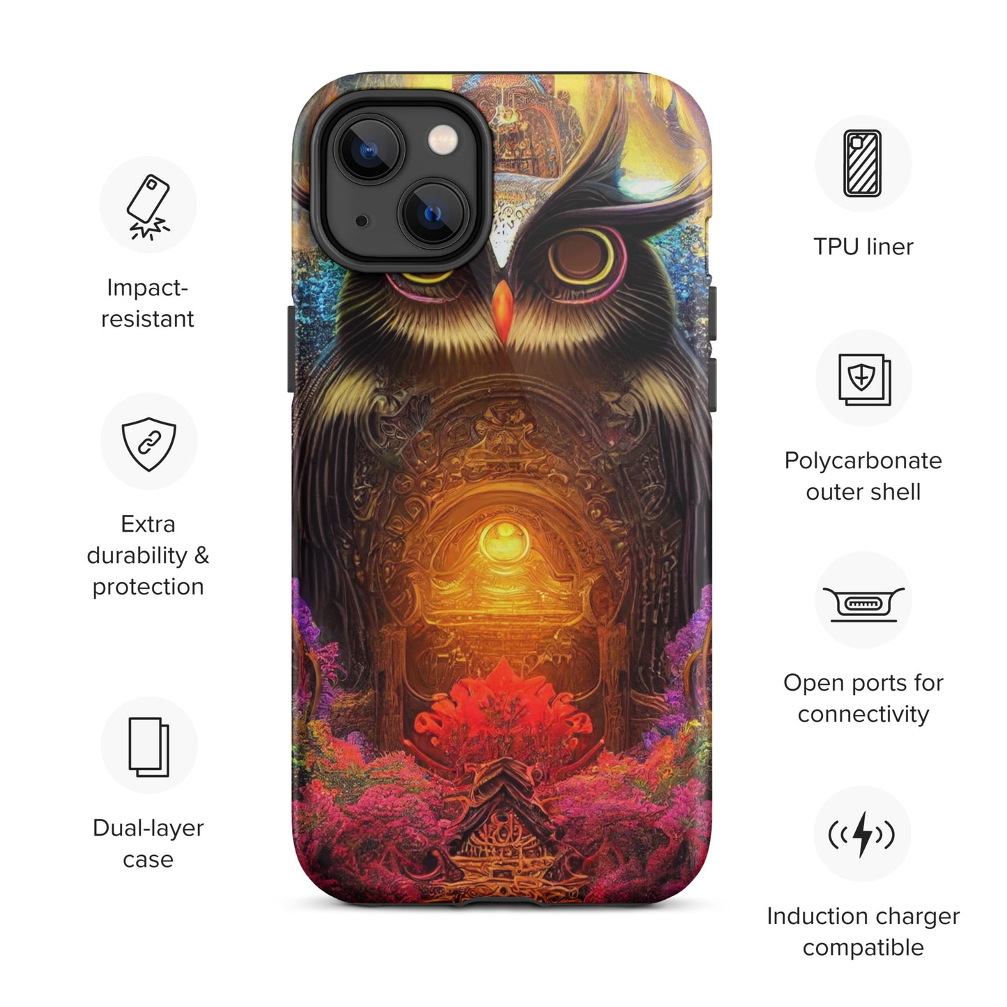 Owl Portal 1.0 Tough iPhone case