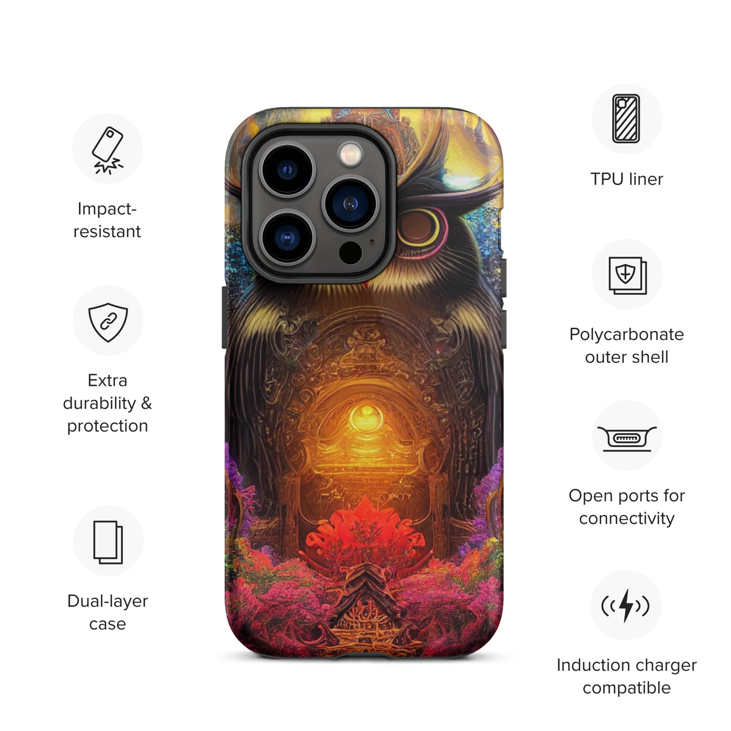 Owl Portal 1.0 Tough iPhone case