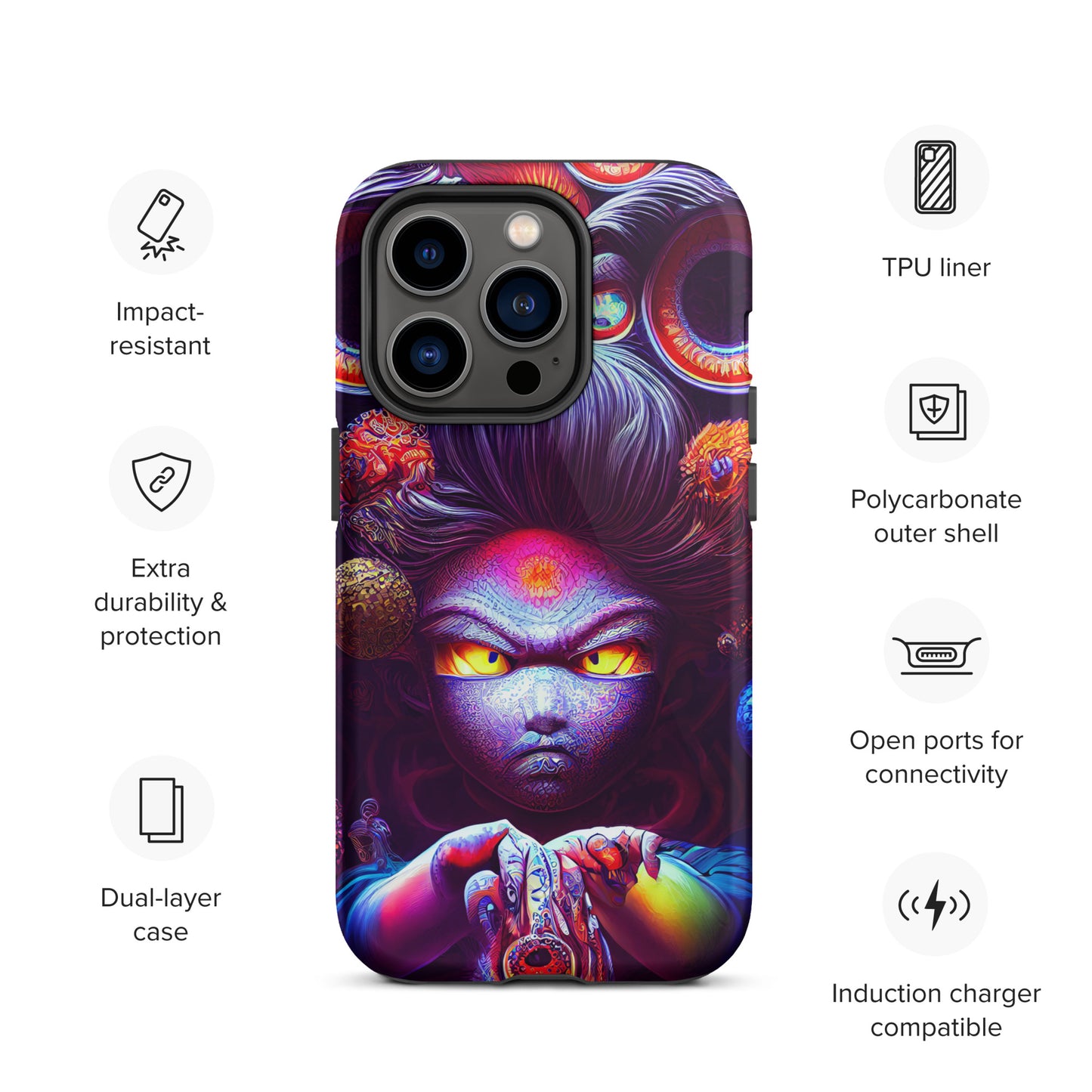 Super Saiyan in Wonderland 1.0 Tough iPhone case