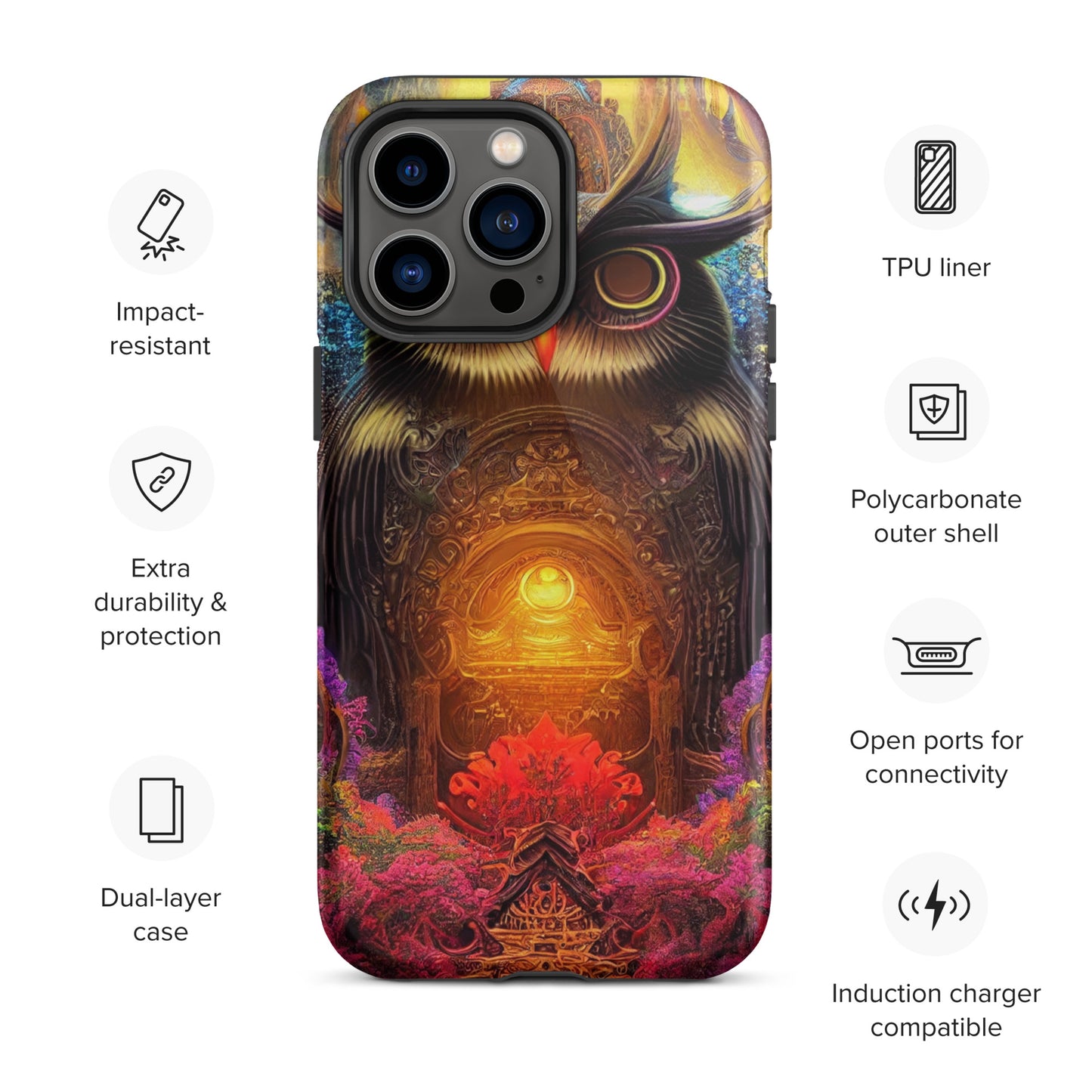 Owl Portal 1.0 Tough iPhone case