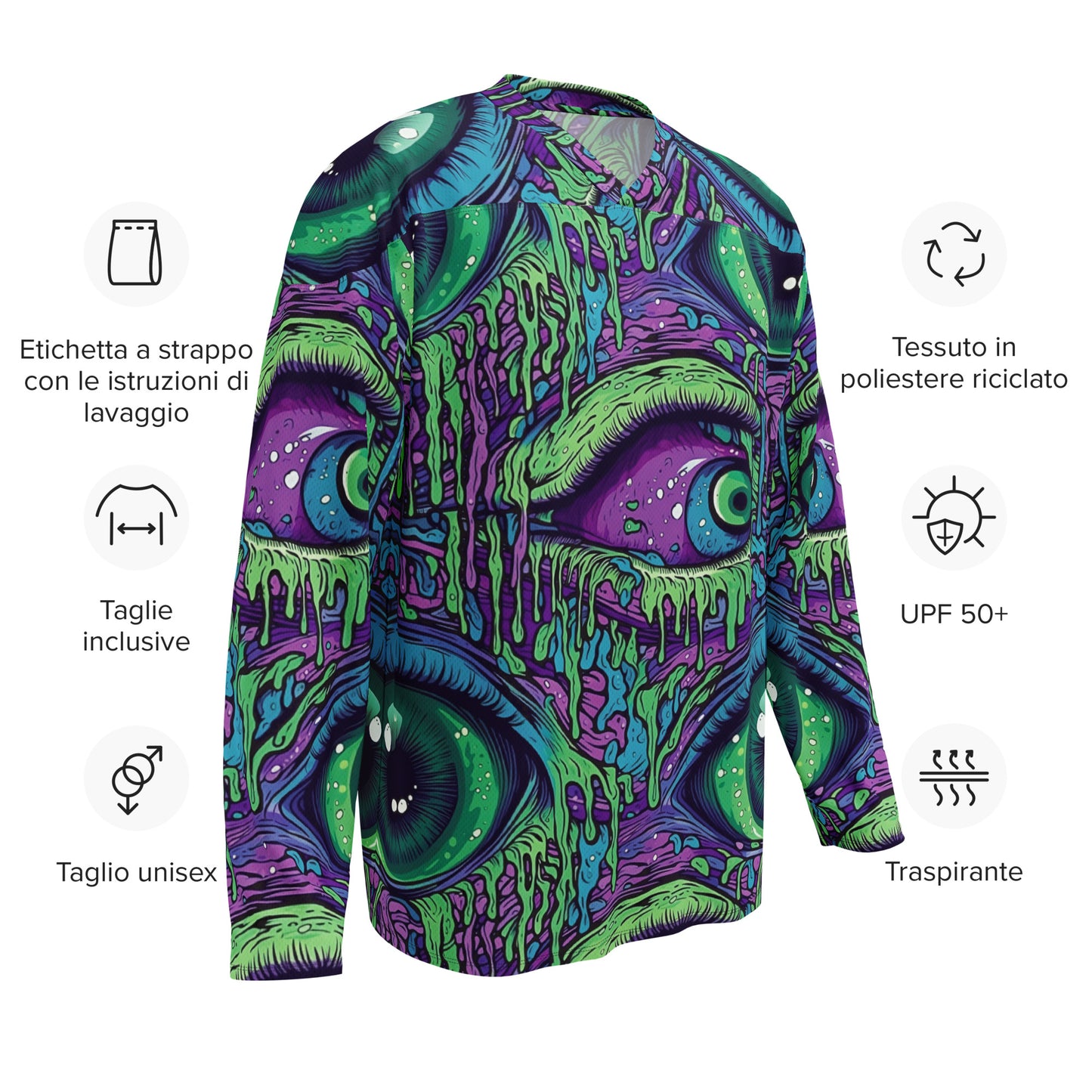Hockey jersey Trippy third eye