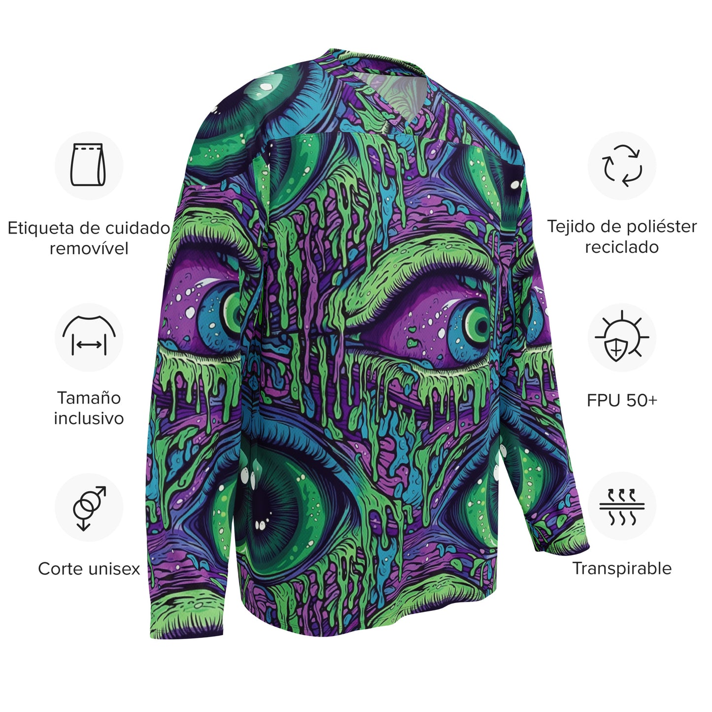 Hockey jersey Trippy third eye
