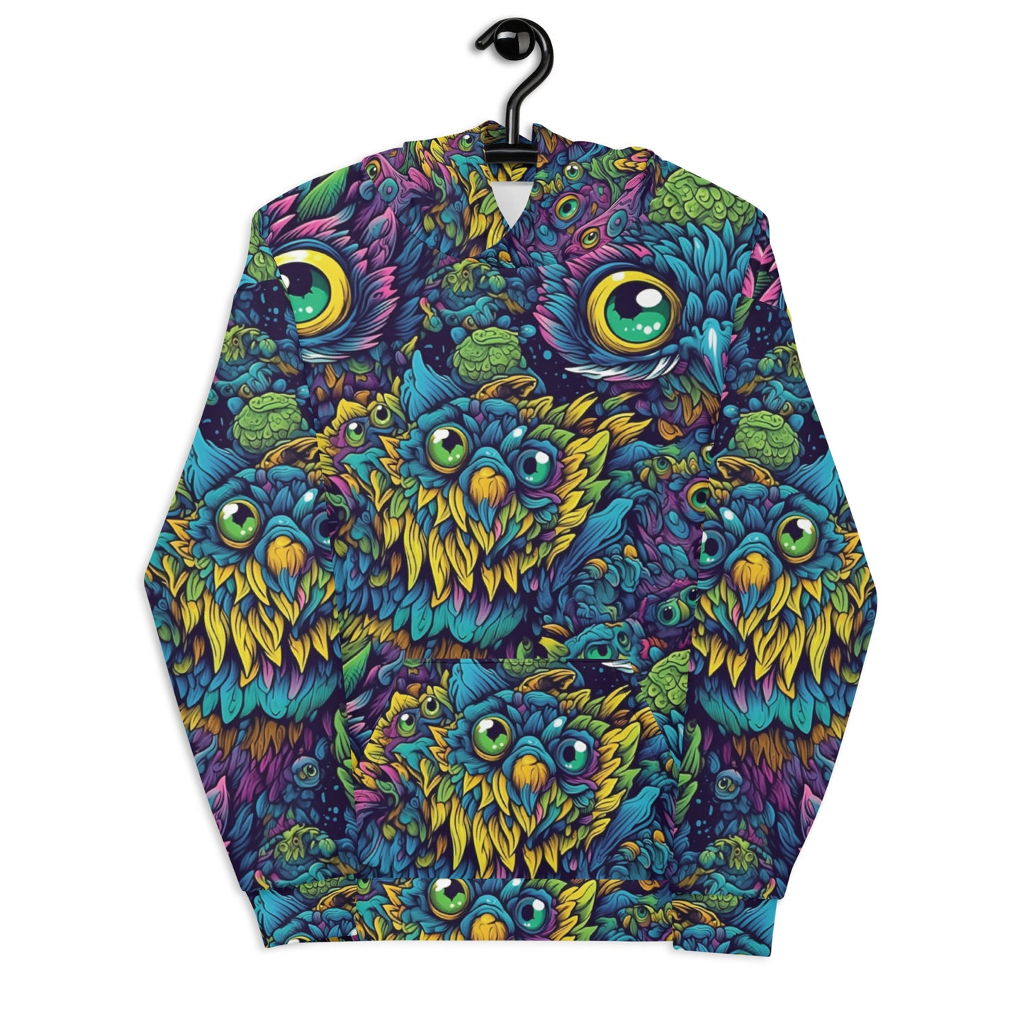 Trippy Owl Unisex Hoodie