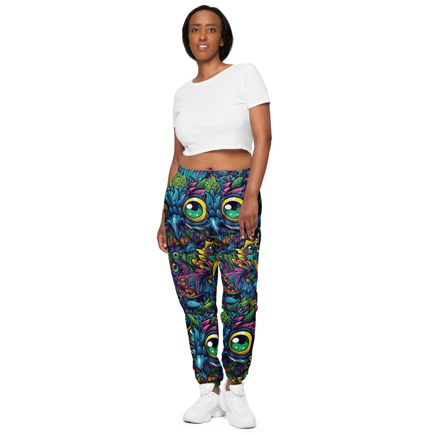 Trippy Owl Unisex Track Pants