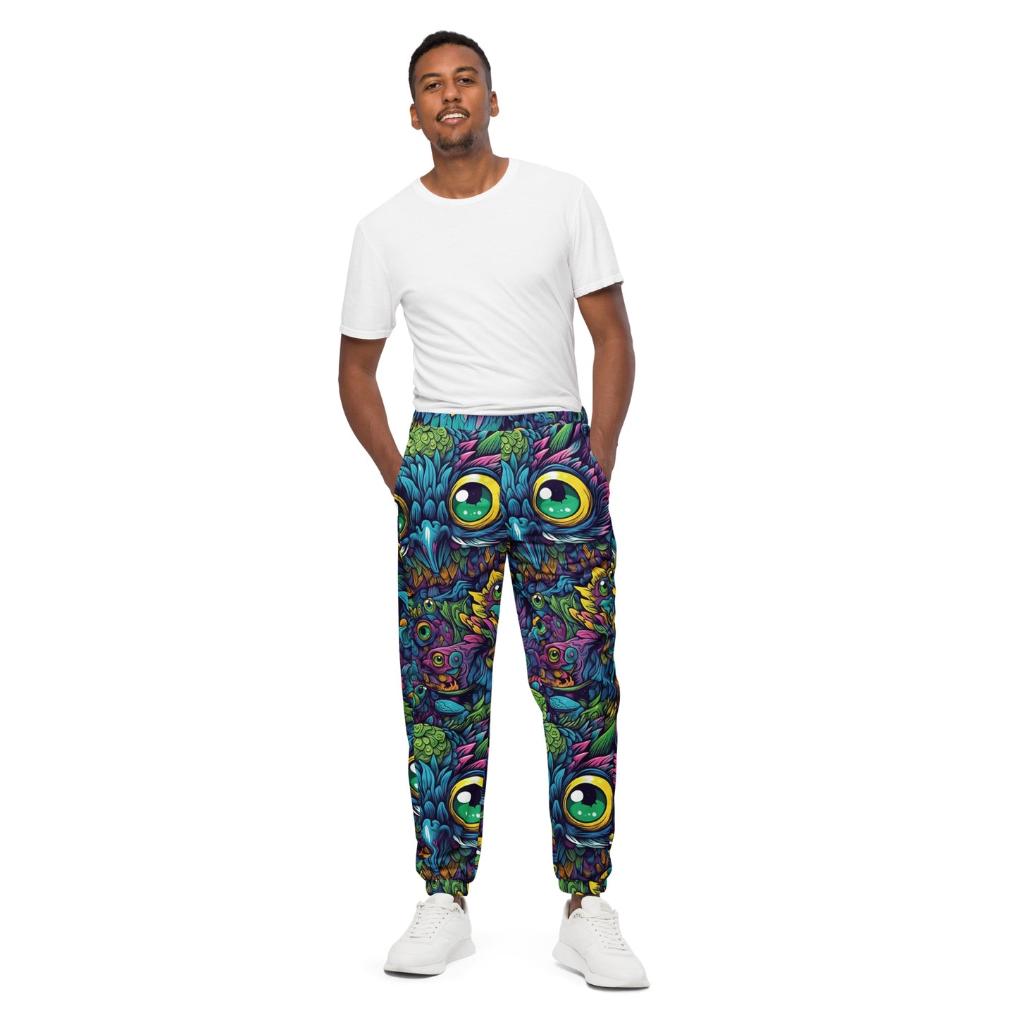 Trippy Owl Unisex Track Pants