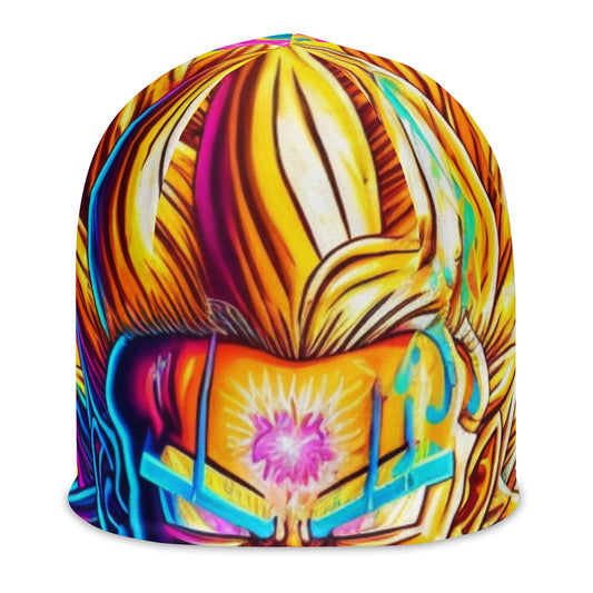 Super Saiyan Trip 1.0 All-Over Print Beanie