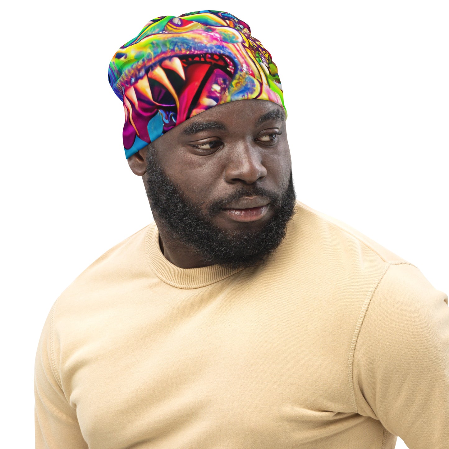 Dino Trip 1.0 All-Over Print Beanie