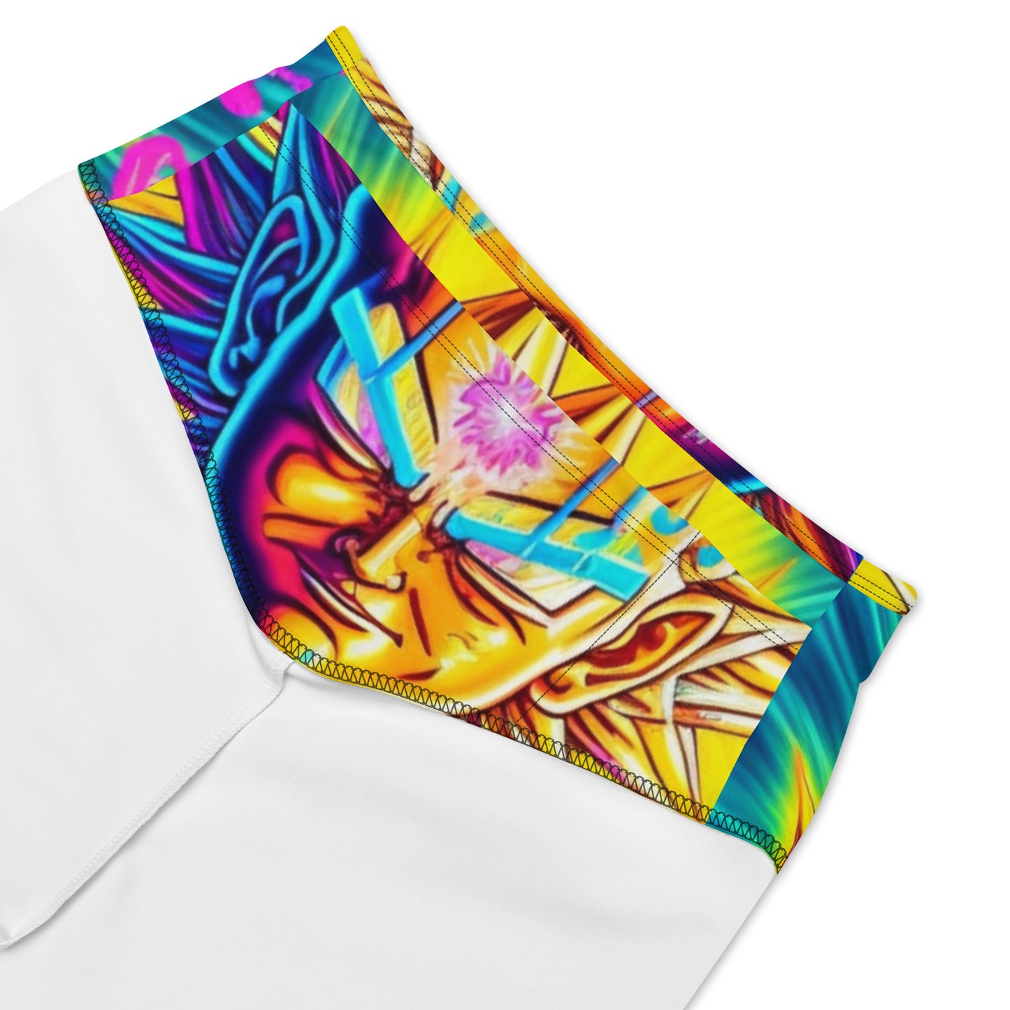 Super Saiyan Trip 1.0 Biker Shorts