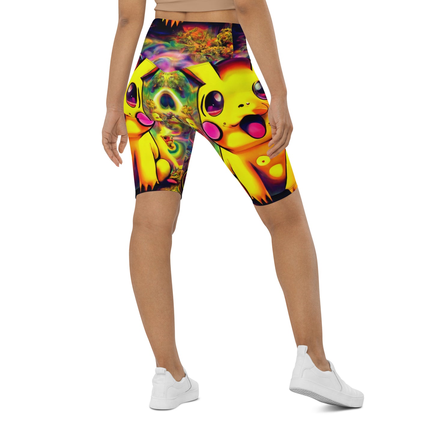 Pikachu Trip 1.0 Biker Shorts