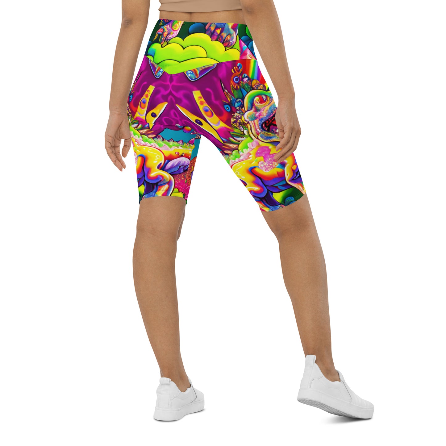 Dino Trip 1.0 Biker Shorts