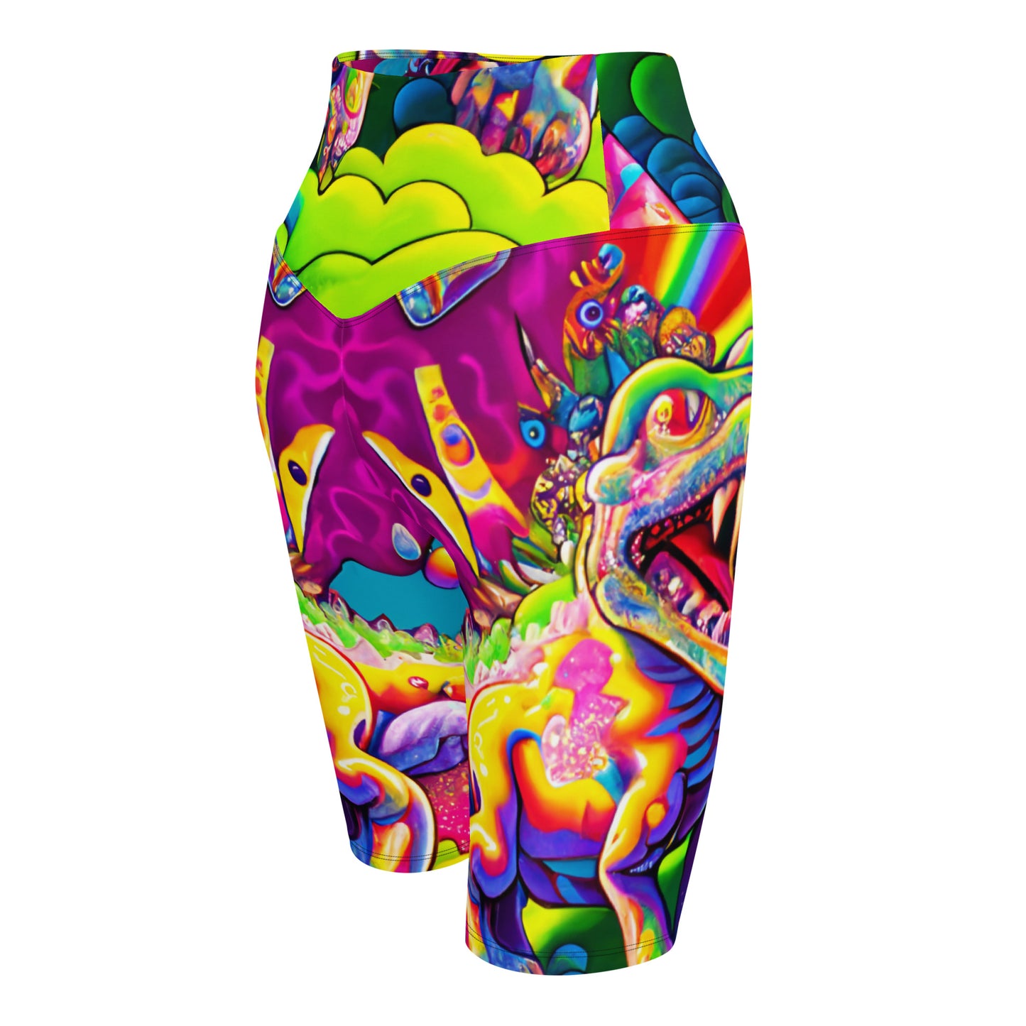 Dino Trip 1.0 Biker Shorts