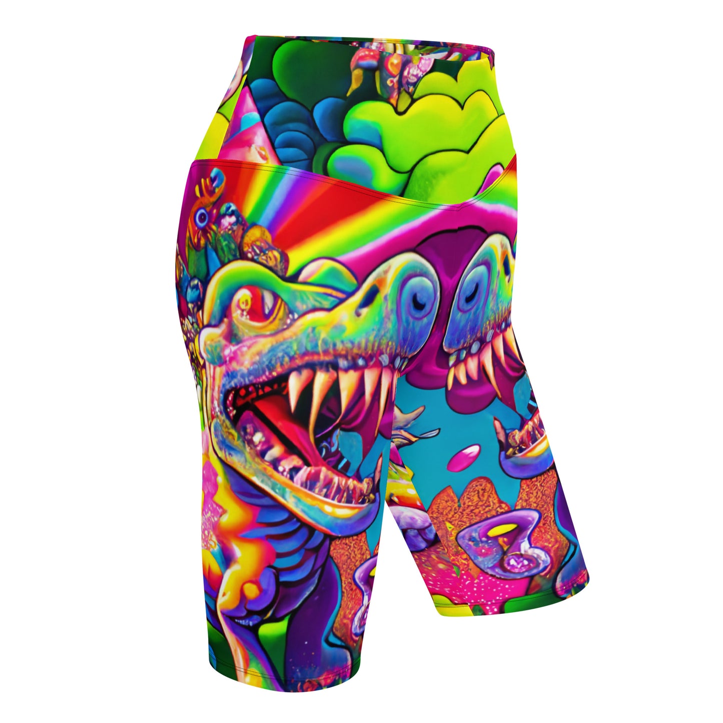 Dino Trip 1.0 Biker Shorts