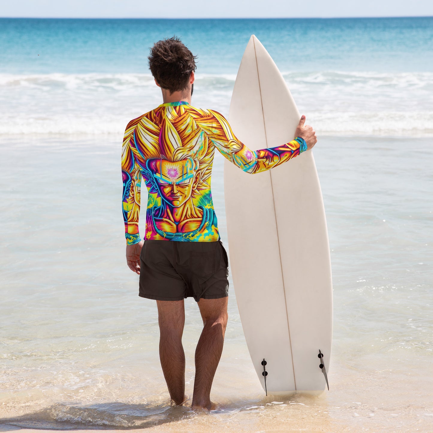 Super Saiyan Trip 1.0 Men's Rash Guard