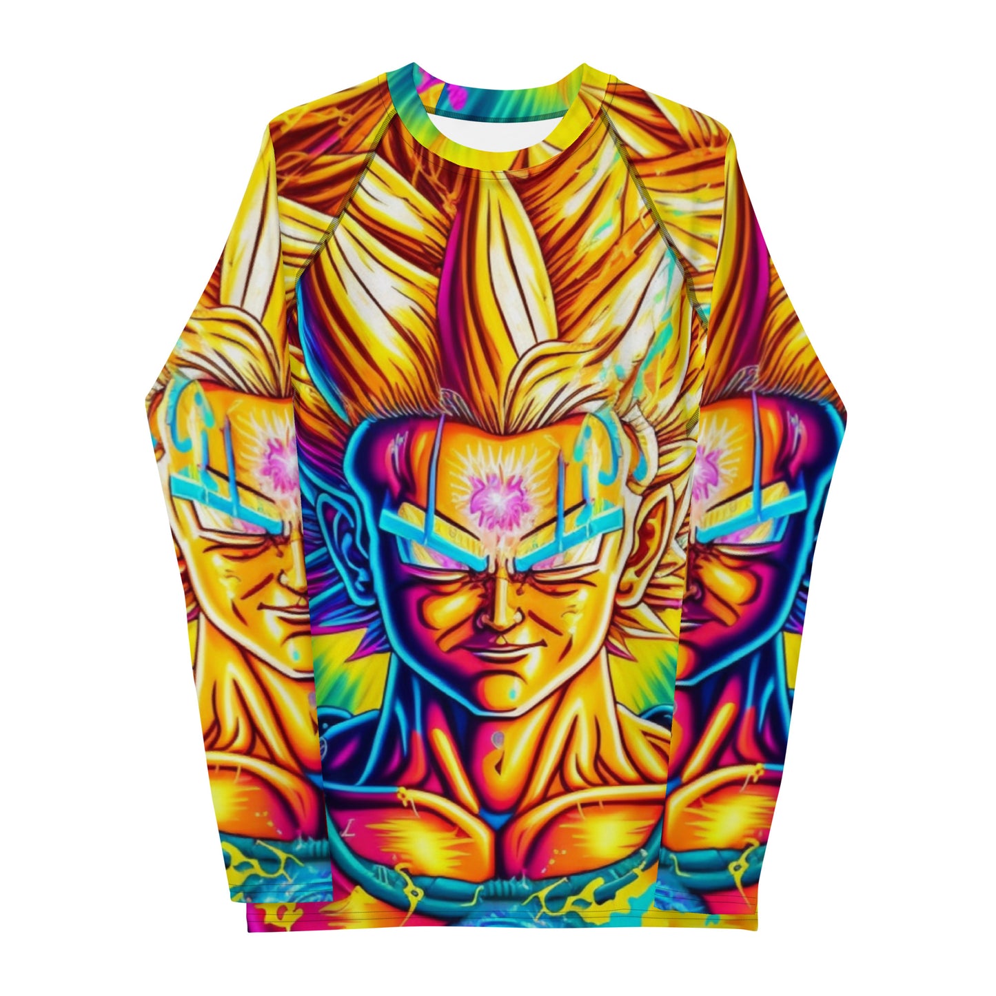 Super Saiyan Trip 1.0 Men's Rash Guard