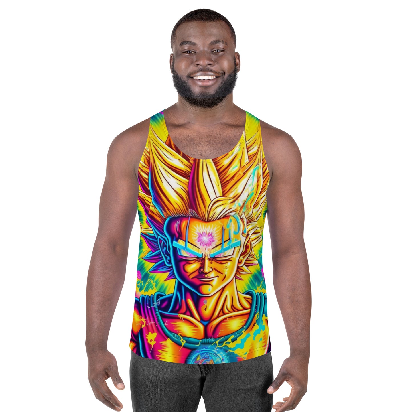 Super Saiyan Trip 1.0 Unisex Tank Top