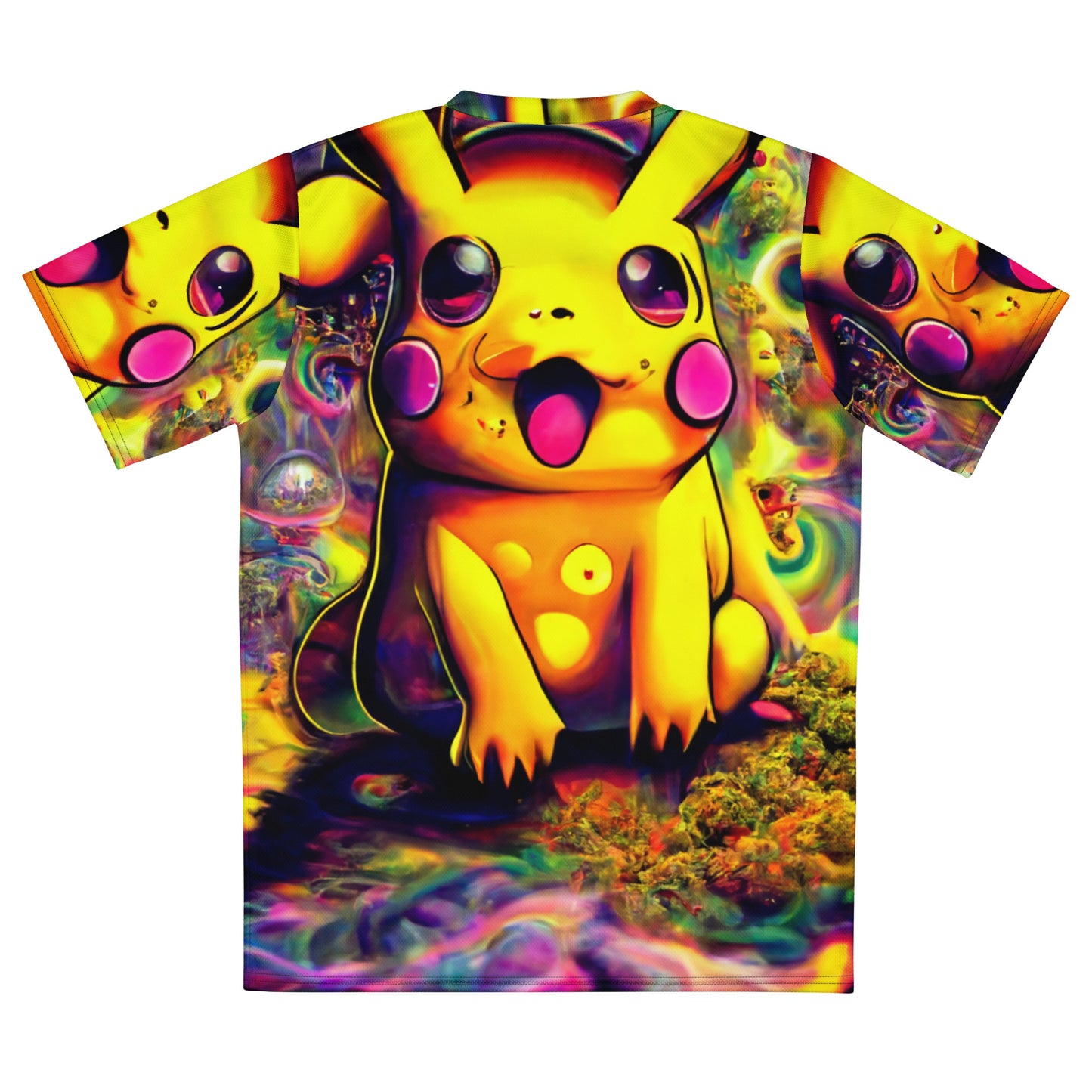 Pikachu Trip 1.0 Recycled unisex sports jersey
