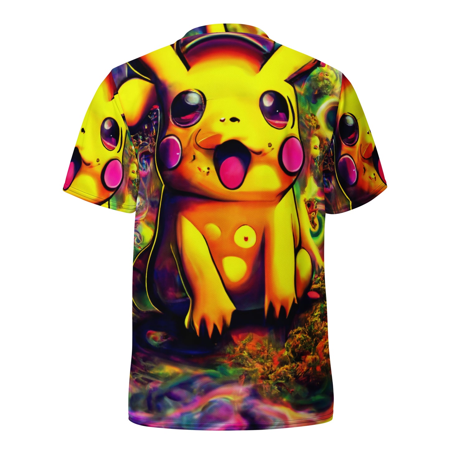 Pikachu Trip 1.0 Recycled unisex sports jersey