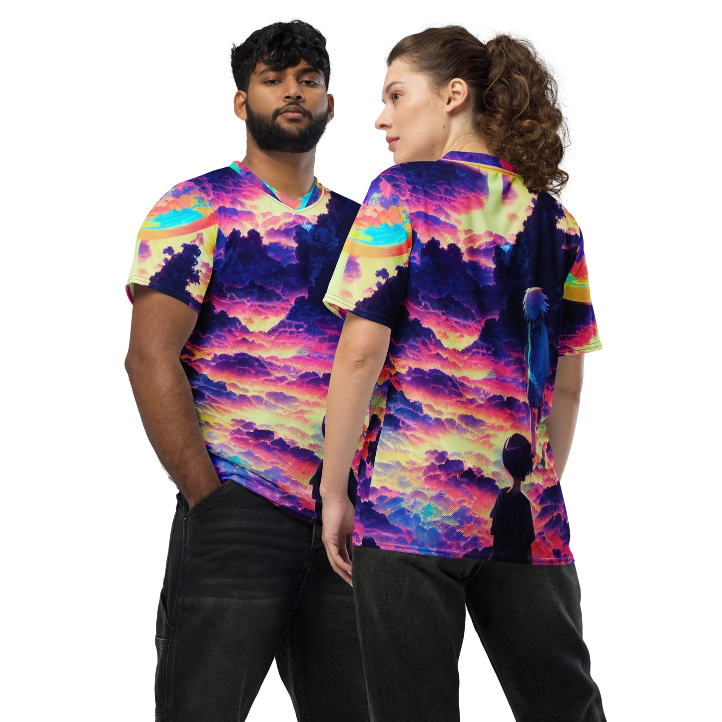 Anime Dream 1.0 Recycled Unisex Sports Jersey