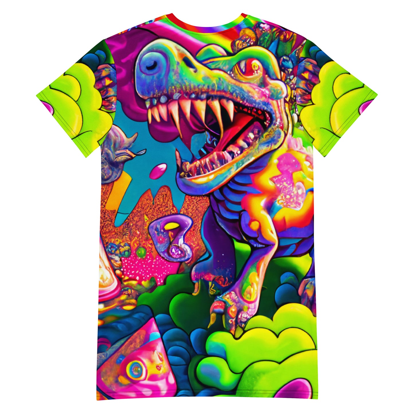 Dino Trip T-shirt Dress