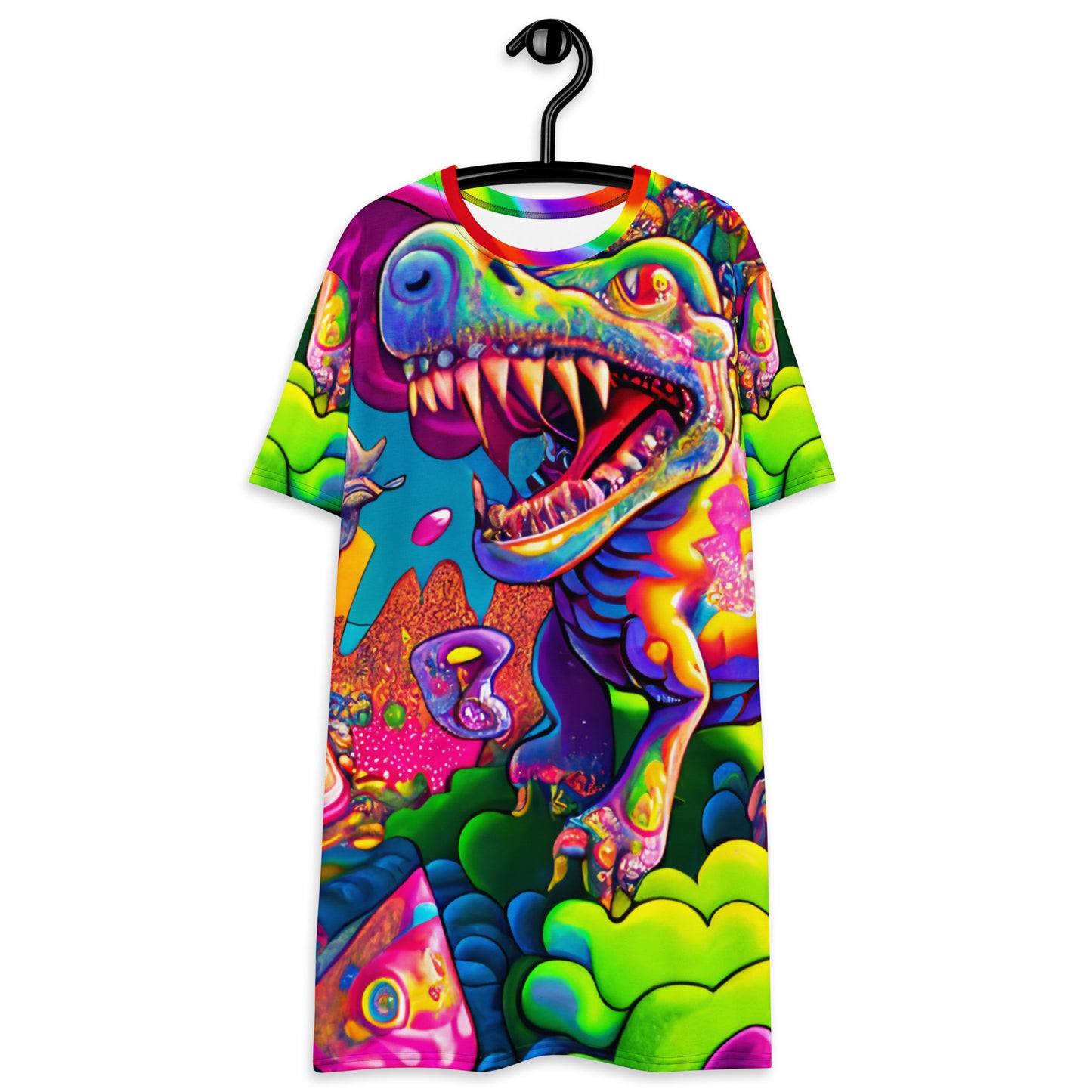 Dino Trip T-shirt Dress
