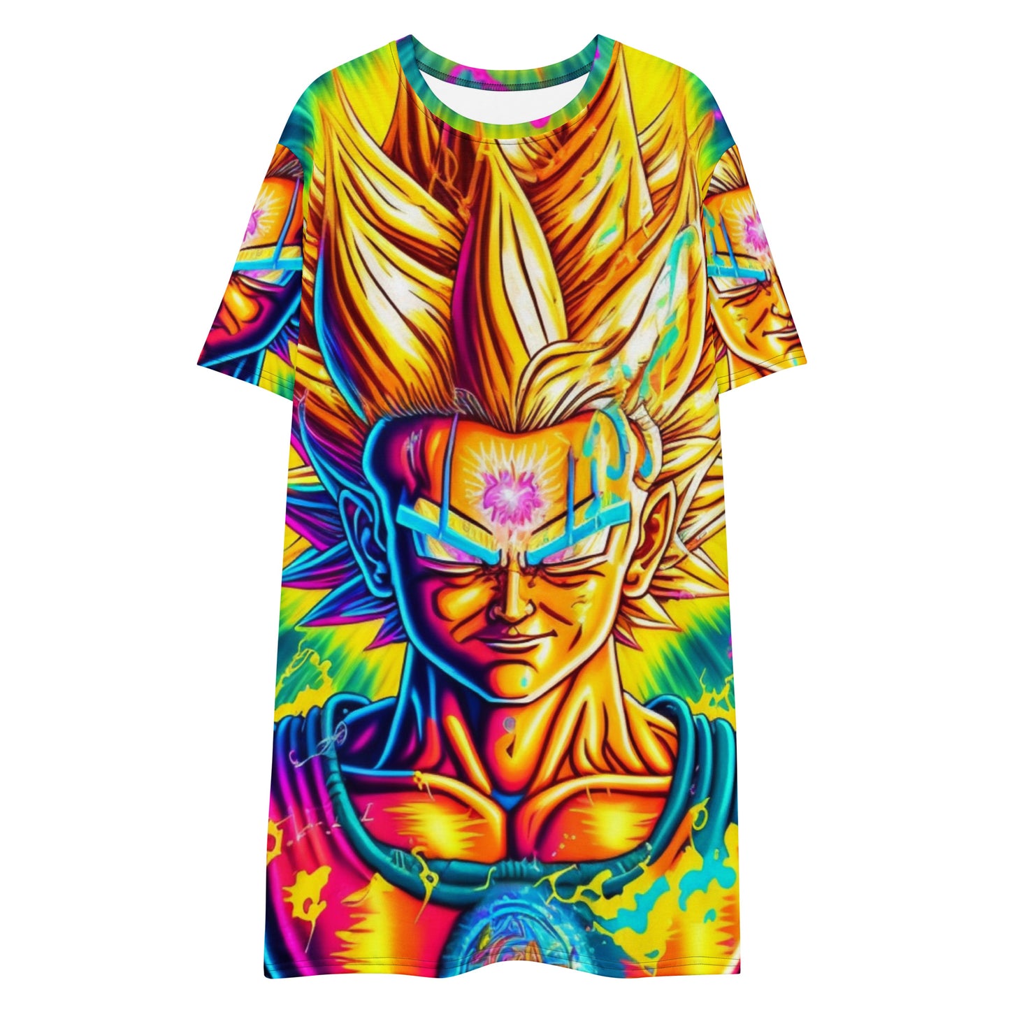 Super Saiyan Trip 1.0 T-shirt dress