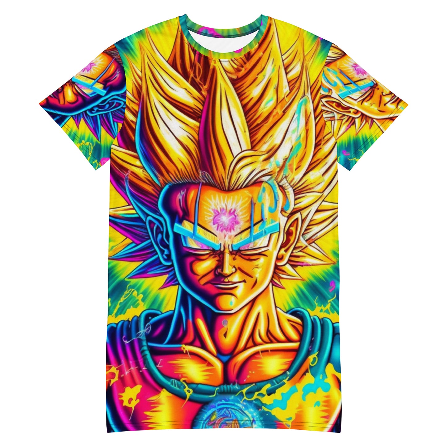 Super Saiyan Trip 1.0 T-shirt dress