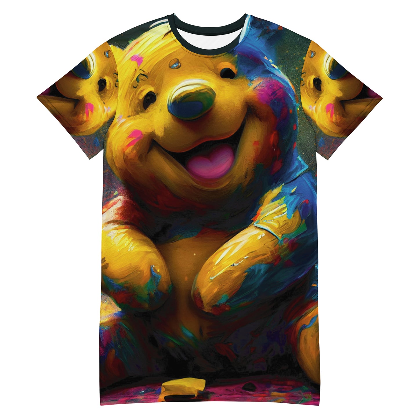 Paint Bear 1.0 T-shirt dress