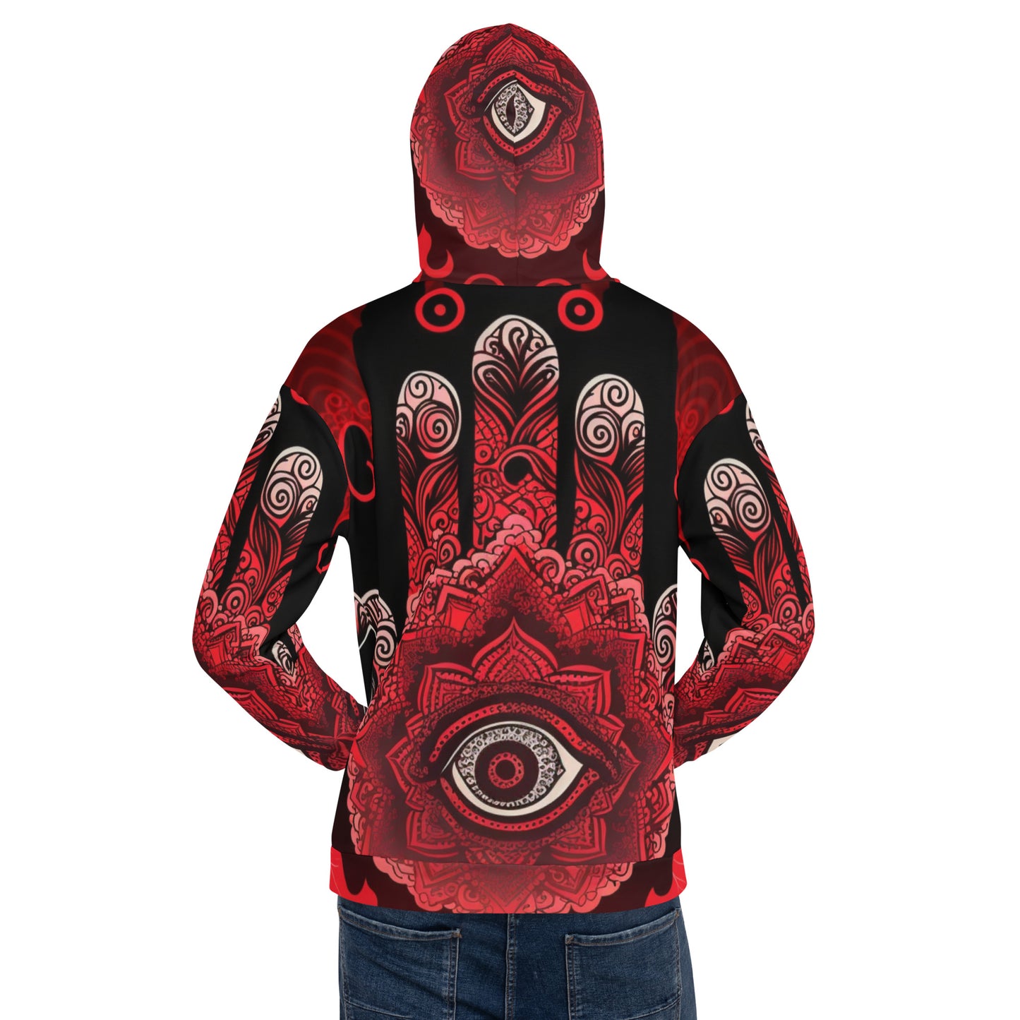 Paisley Hamsa Hand 1.0 Unisex Hoodie