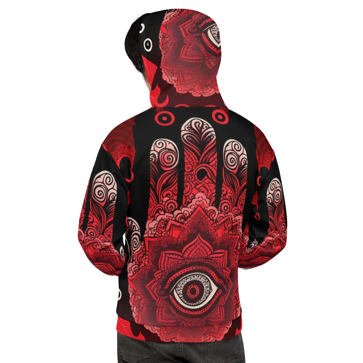 Paisley Hamsa Hand 1.0 Unisex Hoodie