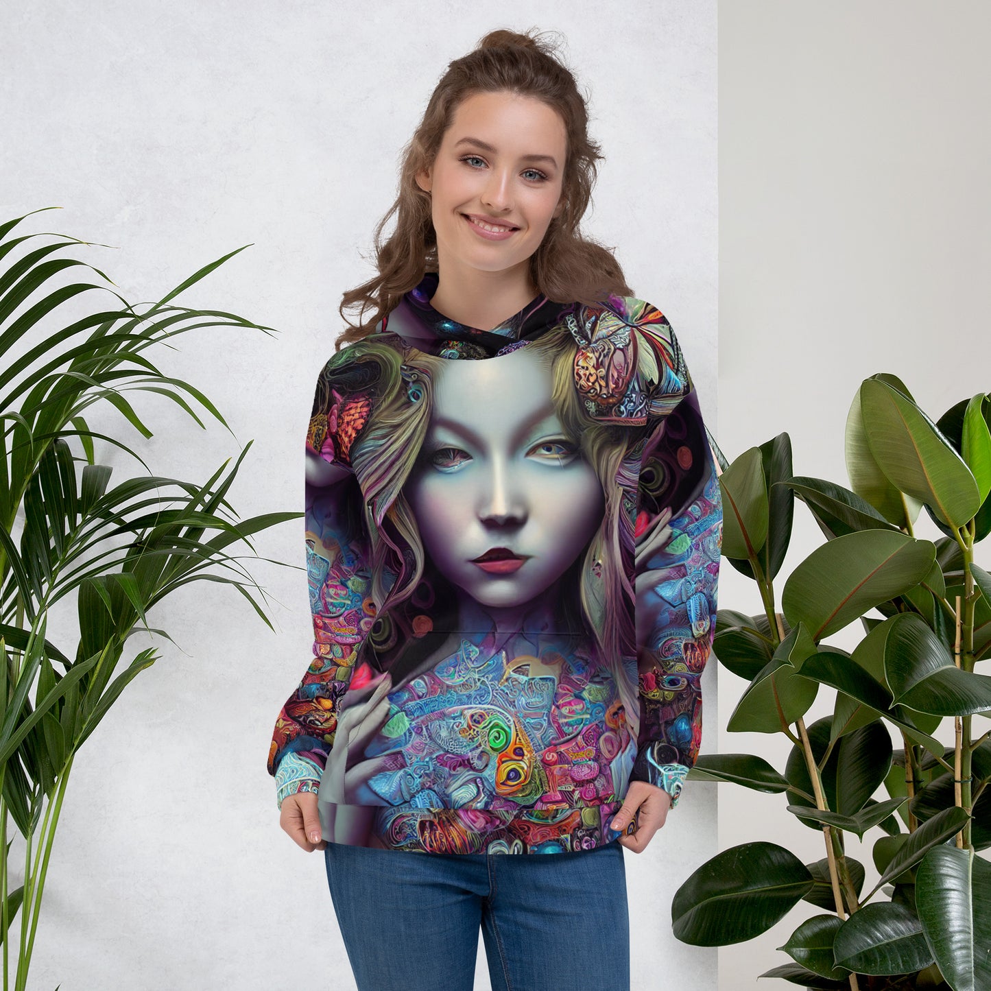 Alice in Wonderland Trippy 1.0 Unisex Hoodie