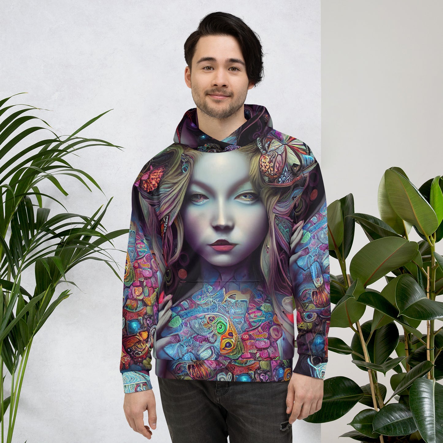 Alice in Wonderland Trippy 1.0 Unisex Hoodie