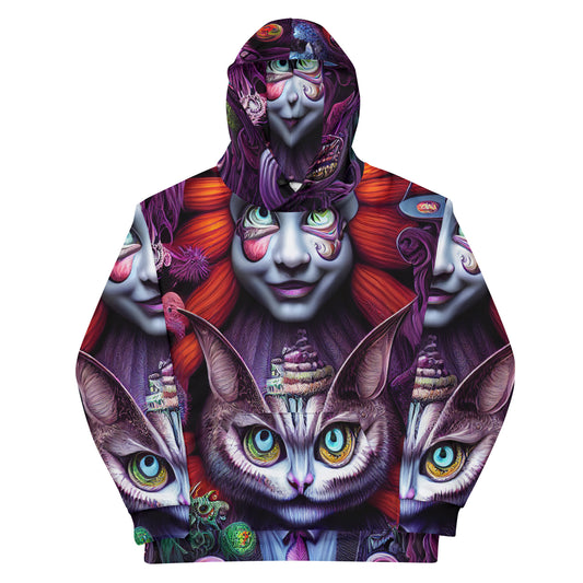 Cheshire Cat in Wonderland 1.0 Unisex Hoodie