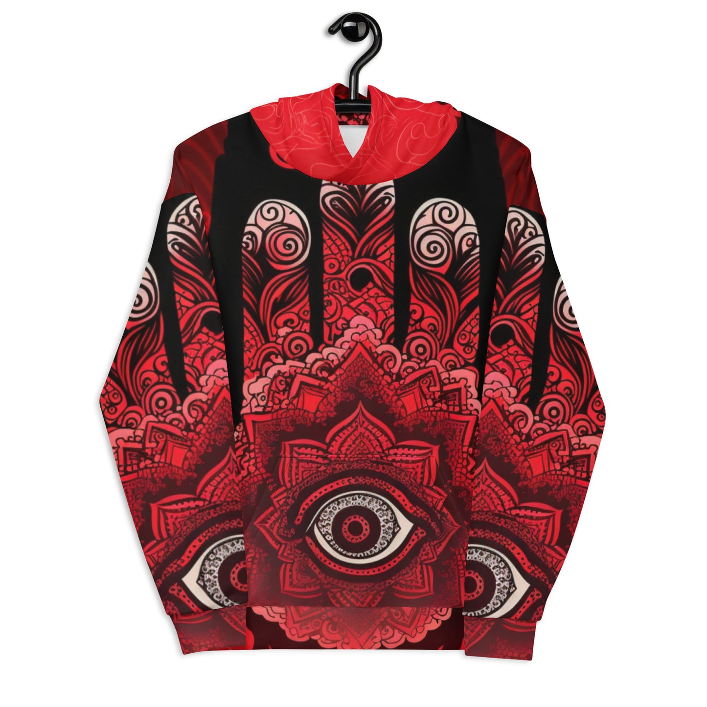 Paisley Hamsa Hand 1.0 Unisex Hoodie