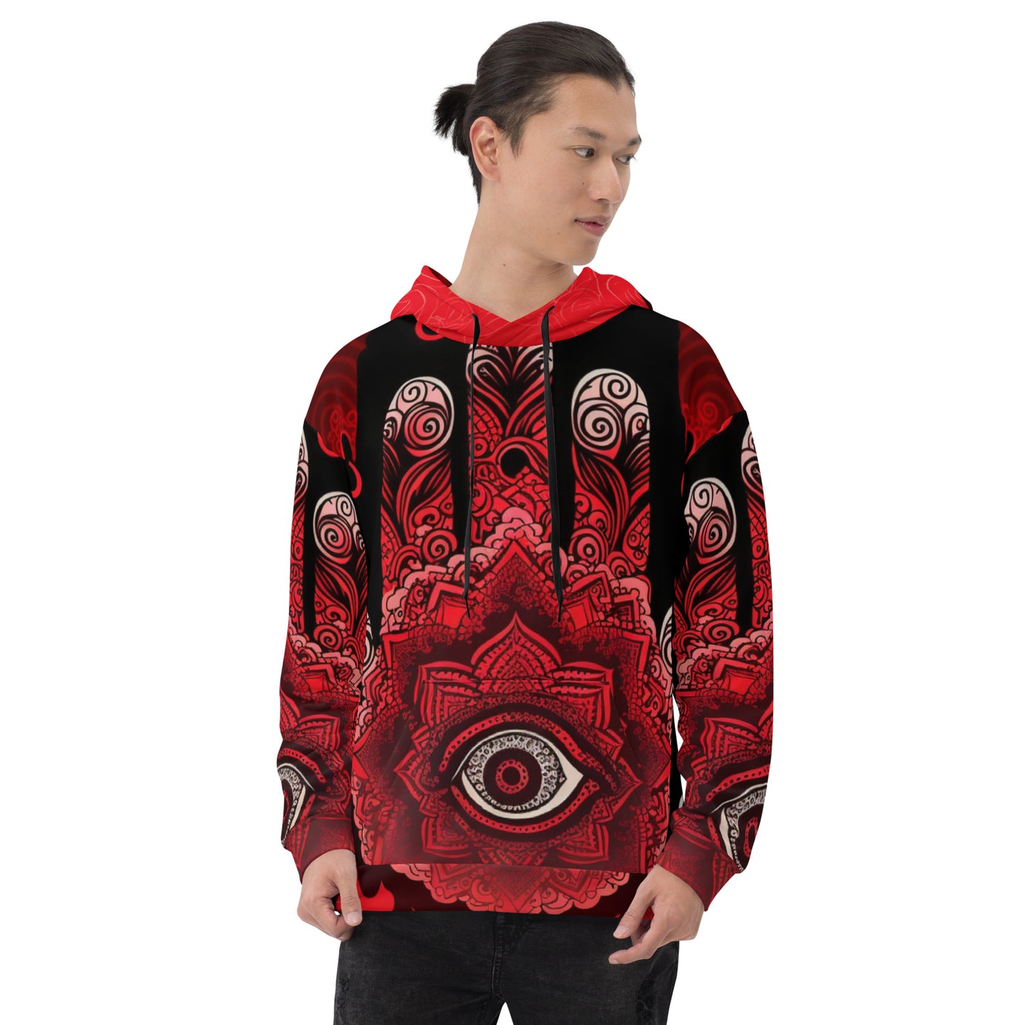 Paisley Hamsa Hand 1.0 Unisex Hoodie