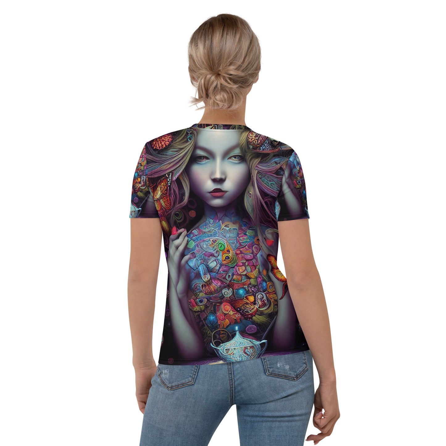 Alice in Wonderland Trippy 1.0 Women's T-shirt