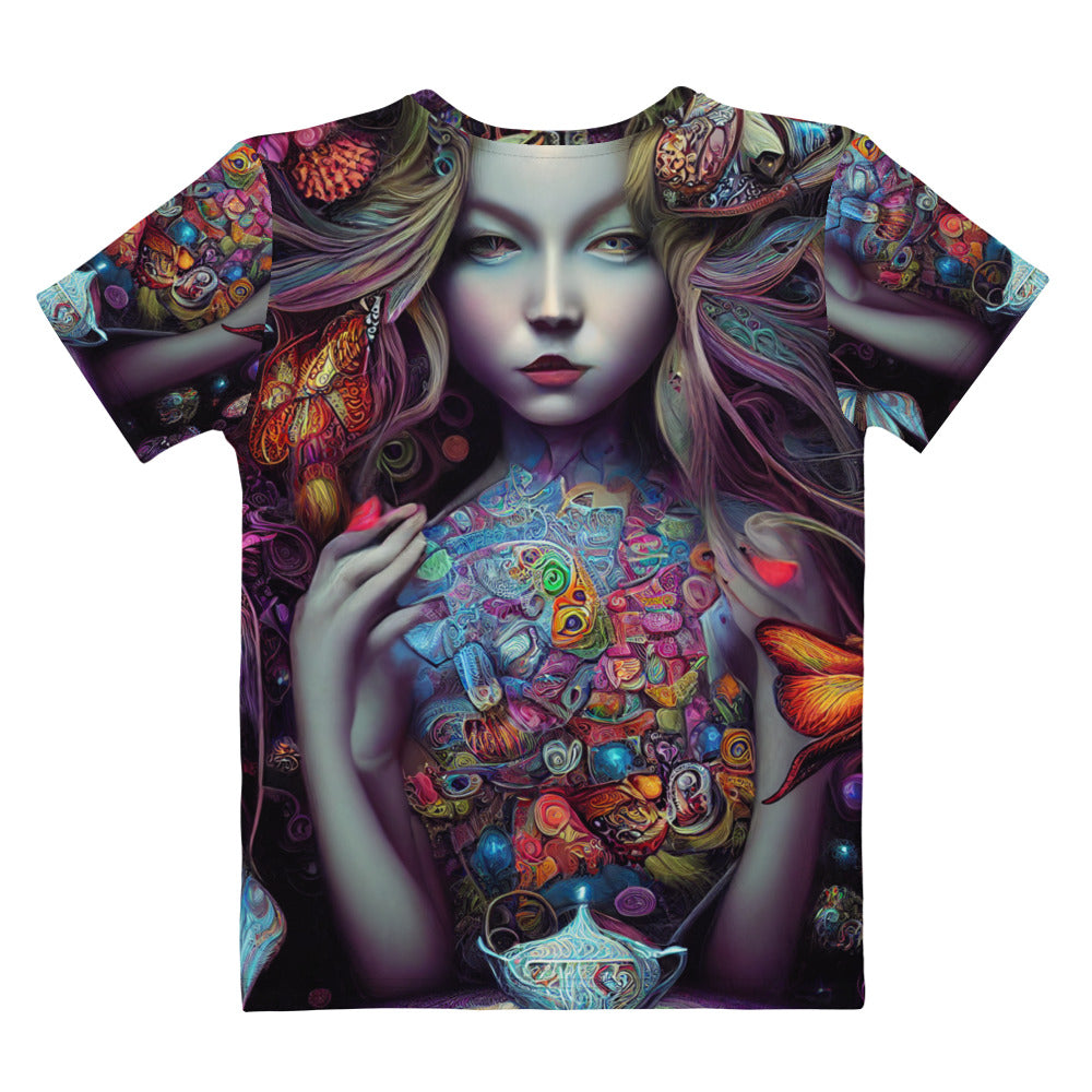 Alice in Wonderland Trippy 1.0 Women's T-shirt