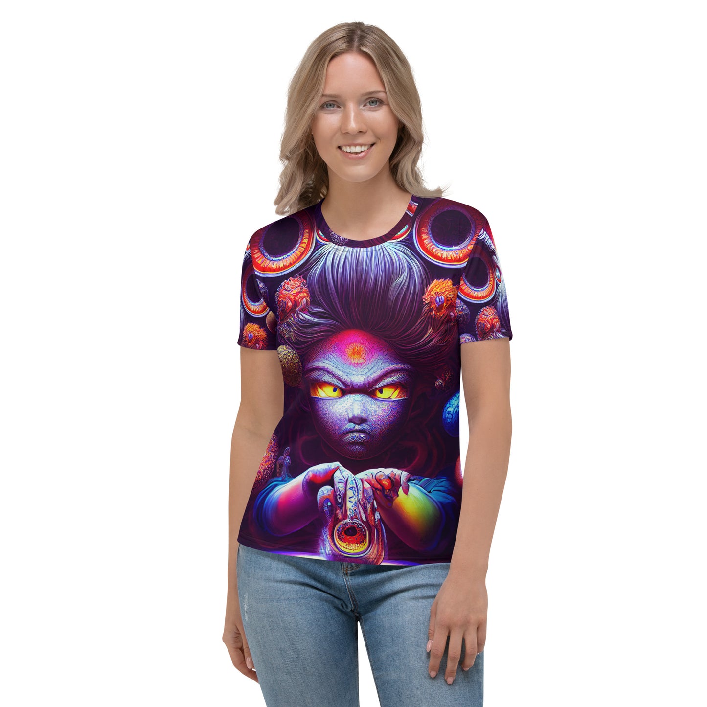 Super Saiyan in Wonderland 1.0 Women's T-shirt