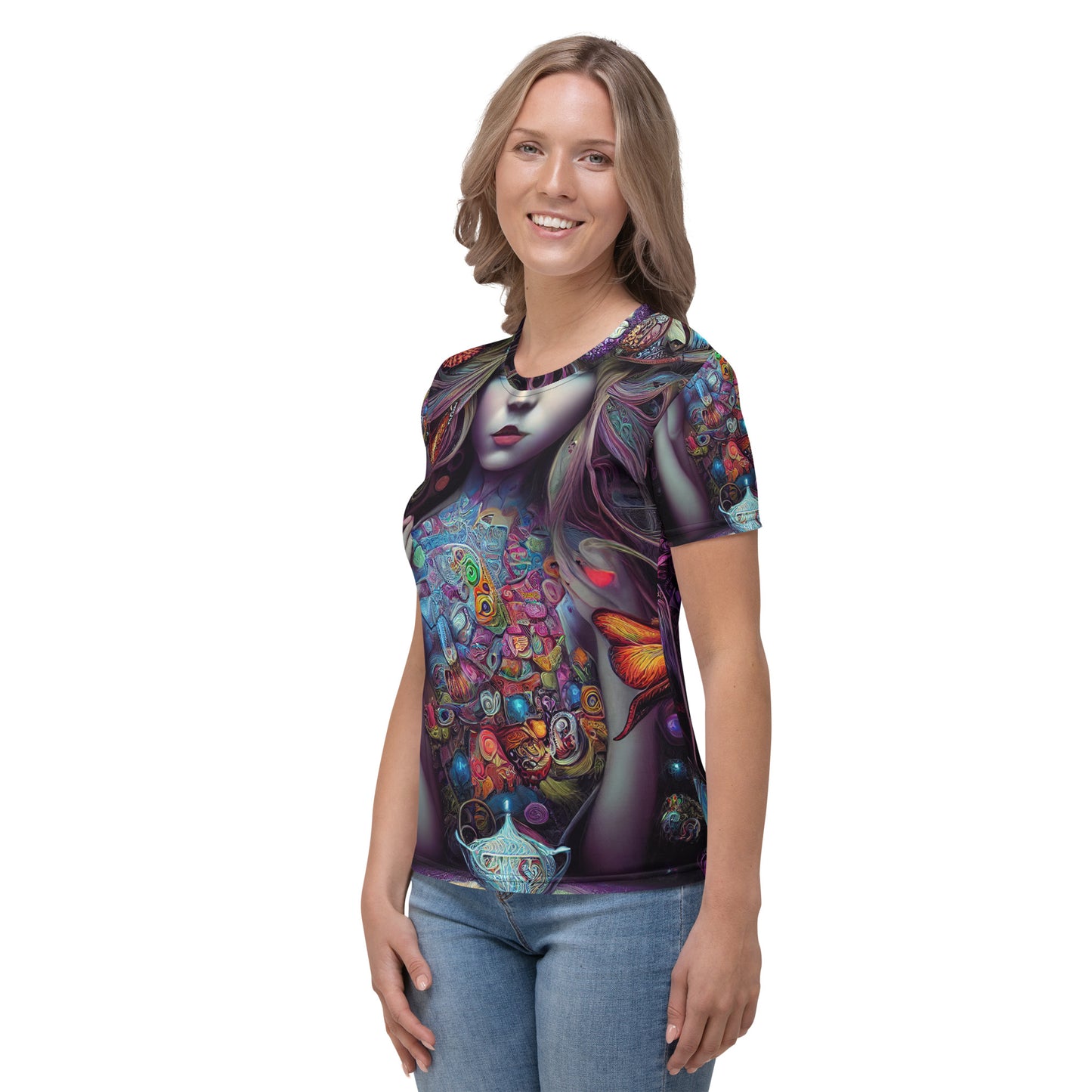 Alice in Wonderland Trippy 1.0 Women's T-shirt