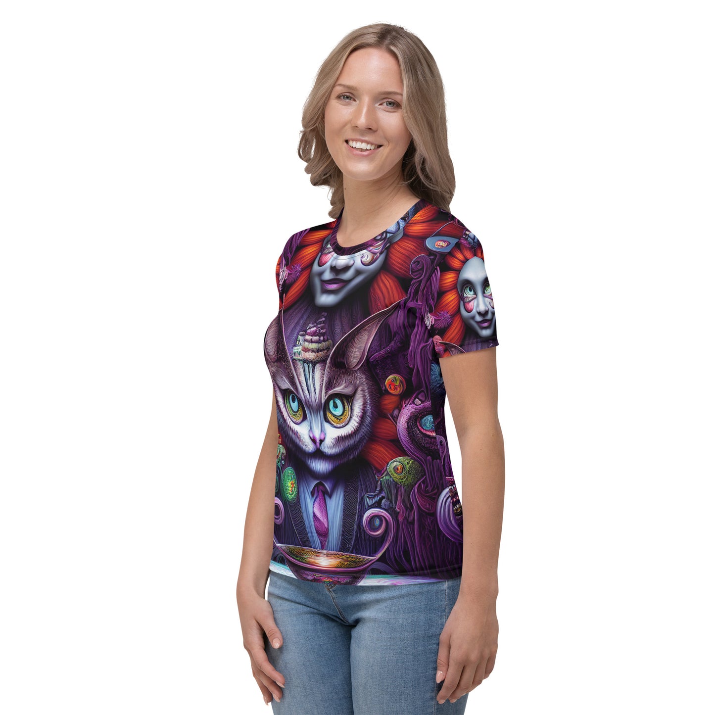 Cheshire Cat in Wonderland 1.0 Women's T-shirt