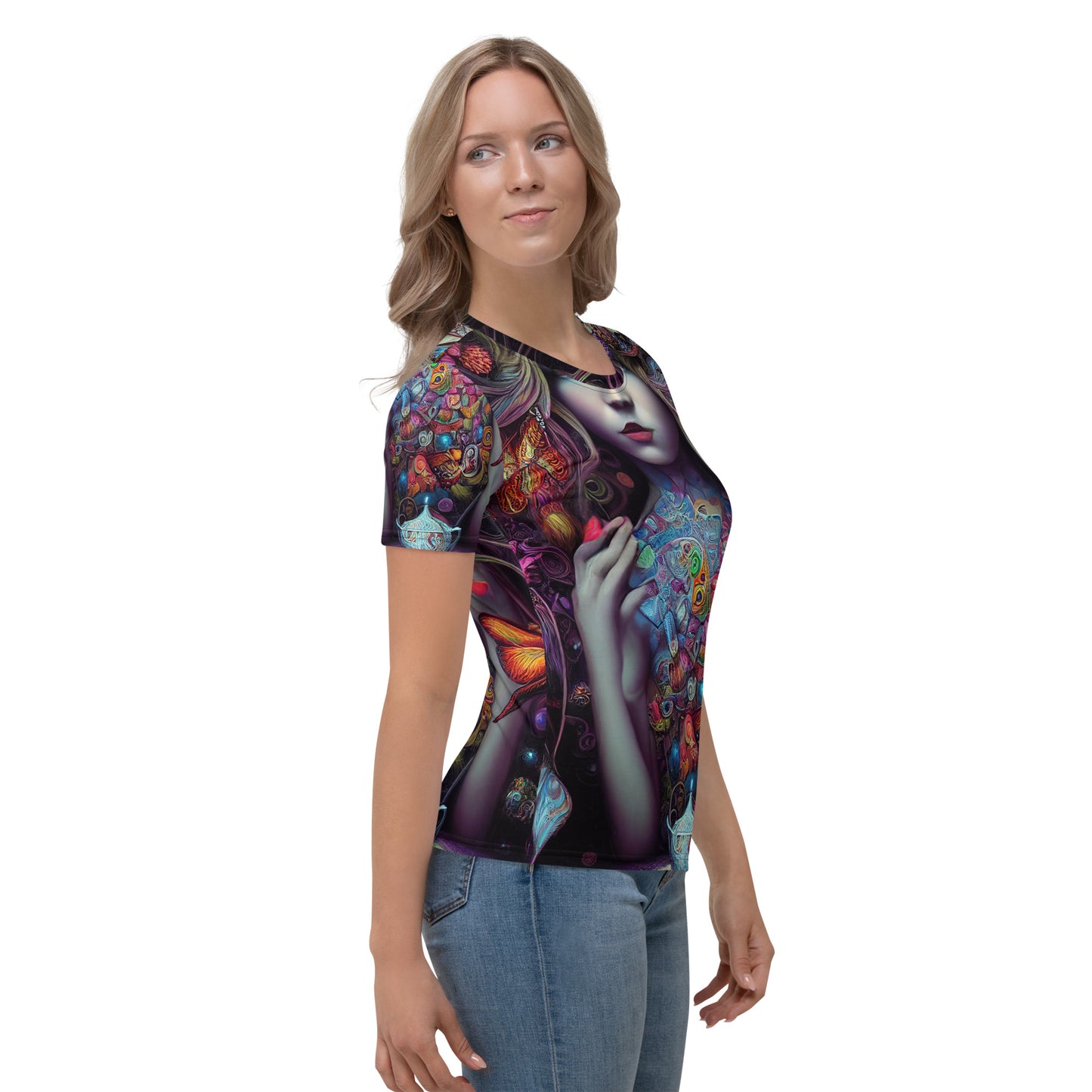 Alice in Wonderland Trippy 1.0 Women's T-shirt