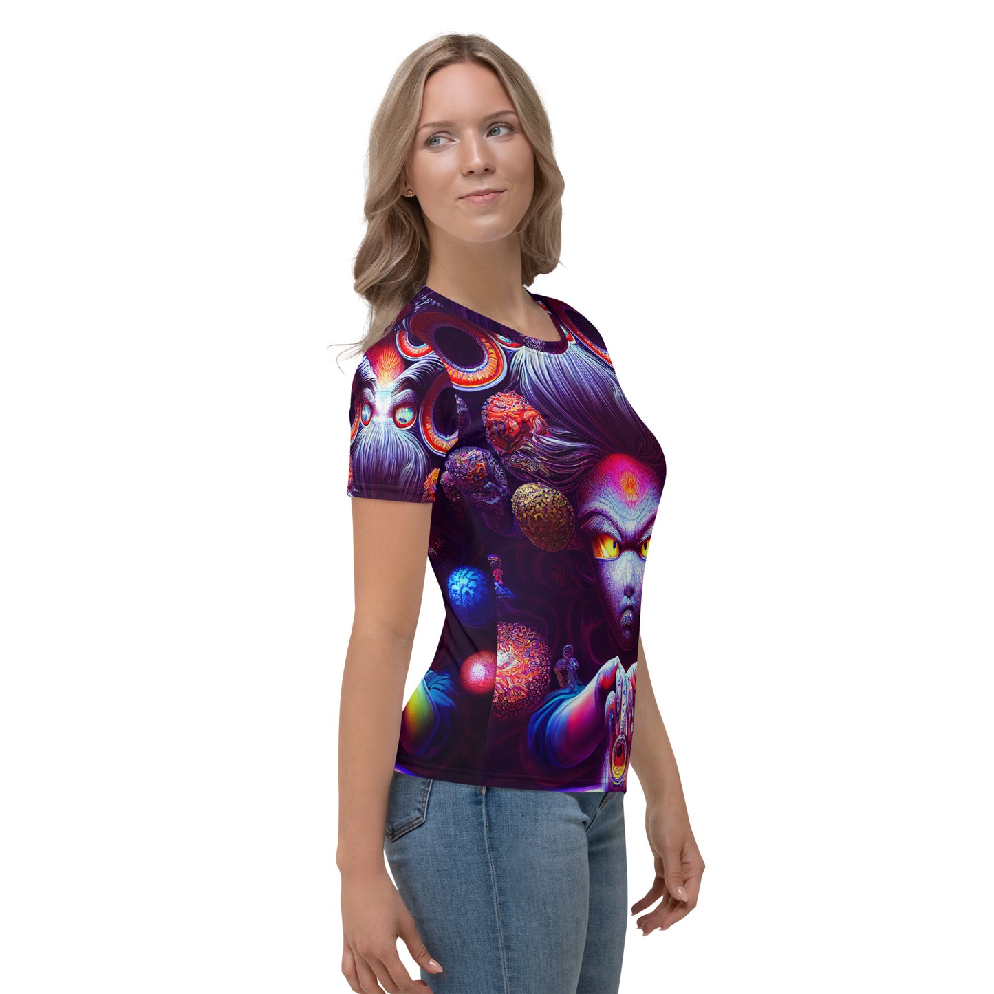 Super Saiyan in Wonderland 1.0 Women's T-shirt