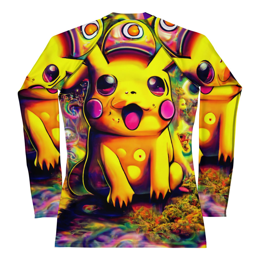 Pikachu Trip 1.0 Women's Rash Guard