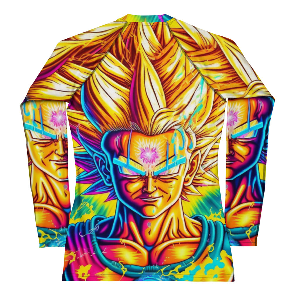 Super Saiyan Trip 1.0 Women's Rash Guard
