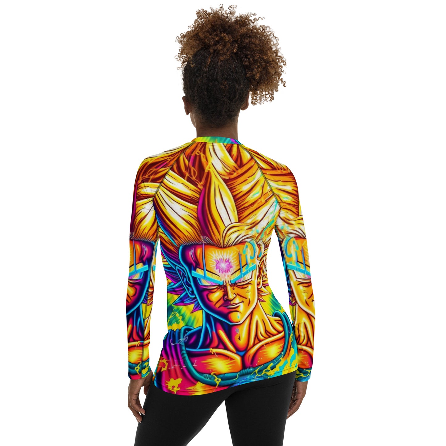 Super Saiyan Trip 1.0 Women's Rash Guard